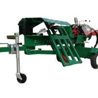 Factory Price 50Ton Gasoline Engine Log Splitter 15HP With Lifting Arms