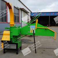 Hot Selling Mechanical Tractor Kind PTO Wood Chipper Machine In Stock