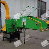 Hot Selling Dual Hydraulic PTO WC8 Wood Chipper With all CE Standards