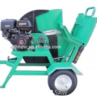 Cheap Factory Price 700mm Petrol Driven Circle Wood Log Saw For Sale